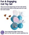 Petstages Firefly Treat Stuffer Glow in The Dark Cat Toy! Świetliki Na Kocie Przysmaki! Świecą w Ciemności! 2 Sztuki w Zestawie! Nowość!
