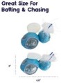 Petstages Firefly Treat Stuffer Glow in The Dark Cat Toy! Świetliki Na Kocie Przysmaki! Świecą w Ciemności! 2 Sztuki w Zestawie! Nowość!