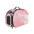 Ibiyaya 2w1 Transporter i Torba Na Ramię, do 6 kg, Pink Sunset, Bardzo Lekki i Składany Na Płasko!  NOWY Kolor! 
