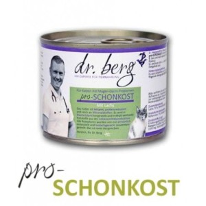 Dr. BERG Pro-Schonkost 190 g Trzustka, Wątroba, Żołądek! Monobiałkowa Karma Z Dodatkiem Leczniczej Glinki Neutralizującej Kwasy Żołądkowe! Przeciwbiegunkowa, Wspiera Trawienie i Wspomaga Oczyszczanie Układu Pokarmowego!