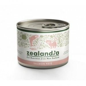 Zealandia Deluxe Cat Łosoś Nowozelandzki 185 g Dodatek Nowozelandzkiej Małży Zielonej Dla Zdrowych Stawów!