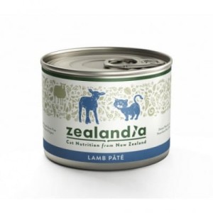 Zealandia Deluxe Cat Jagnięcina Nowozelandzka 185 g, Dodatek Nowozelandzkiej Małży Zielonej Dla Zdrowych Stawów!