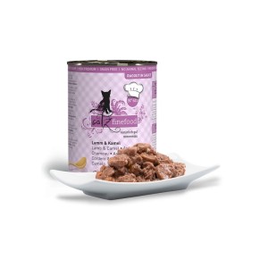 Catz Finefood Ragout No. 611 Jagnięcina i Wielbłąd 380 g, Kawałki w Dużej Ilości Sosu! Nowość!