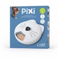 Catit Pixi 6 - Meal Smart Feeder Automatyczne Karmidło Podajnik Pokarmu, Aplikacja i Powiadomienia na Telefon! Możliwość ustawienia harmonogramu 6 posiłków! 6 Miseczek! 2 Wkłady Lodowe Zapewniające Świeżość Karmy! 32x34,5x9,2 cm, kolor biały