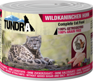 Tundra Cat Dziki królik i kurczak 200 g