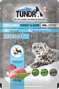 Tundra Cat Indyk i jeleń saszetka 85 g