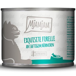 MjAMjAM Wykwintny Pstrąg z Soczystym Kurczakiem 200g, NOWOŚĆ! Krótka, limitowana seria smaku!   