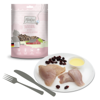 MjAMjAM SnackBag KITTEN 125g, Drób i Ryba z Żurawiną, Olejem z Łososia i Amarantusem, Bez Zbóż i Cukrów!  NOWOŚĆ! Specjalnie Dla Kociąt!