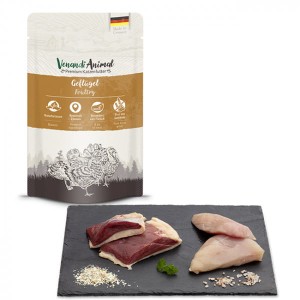 Venandi Animal Drób Saszetka 125g, NOWOŚĆ! Niemiecki Producent!