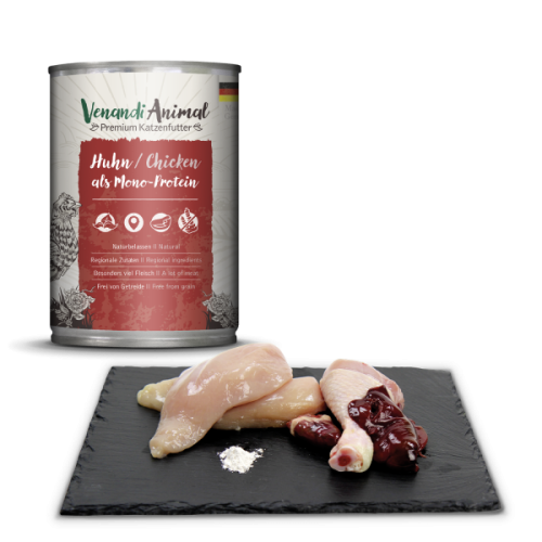 Venandi Animal Monoproteinowy Kurczak 400g, NOWOŚĆ!  Niemiecki Producent! 