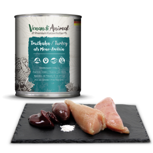 Venandi Animal Monoproteinowy Indyk (Samiec) 800g, NOWOŚĆ!  Niemiecki Producent!      