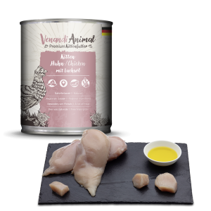 Venandi Animal Kitten Kurczak z Olejem z Łososia dla Kociąt 800g, NOWOŚĆ! Niemiecki Producent!5 