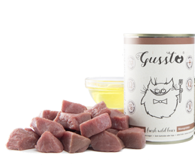 Gussto Cat Świeży dzik 400 g