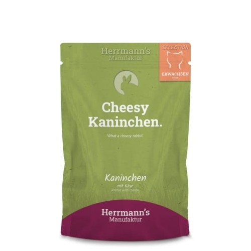 Herrmann's Królik z Serem 100g, NOWOŚĆ!   90,5% Mięsa z Królika!