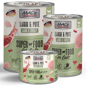 MAC's Cat Jagnięcina i Indyk 800g