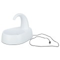 Trixie Curved Stream Poidło Fontanna Dla Kota, Duża Pojemność 2,5l, 25x24,5x35 cm, Zakrzywiony Strumień Wody Jak Prosto z Kranu! Nowosć!