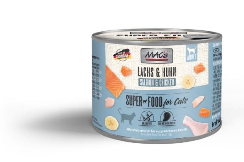 MAC's Cat Łosoś i Kurczak 200g, NOWA Wersja!