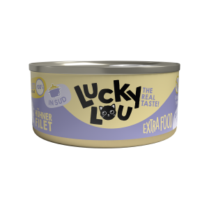 Lucky Lou Extrafood Kurczak w Bulionie 70g, Nowość!