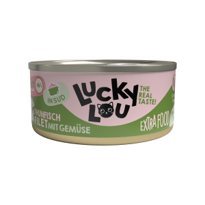 Lucky Lou Extrafood Tuńczyk i Warzywa w Bulionie 70g, Nowość!      