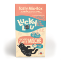Lucky Lou Tasty Mix Box 12 x 125 g, Nowość! Drób, Wołowina, Kaczka i Jagnięcina w Zestawie!
