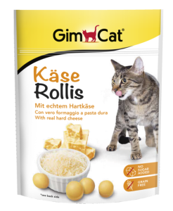 GimCat Kase Rolls Serowe Kulki 140g, Idealne do Zabawy w Polowanie!  NOWA Gramatura!
