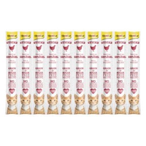 GimCat Sticks Drób, 1 szt, Miękkie Paluszki, NOWOŚĆ!  