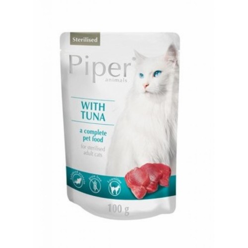 Piper Animals Sterlised z Tuńczykiem 100g, Nowość!   