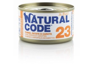 Natural Code Cat 23 Tuńczyk, ziemniaki i marchew w galarecie 85 g