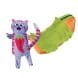 Kong Cat Pull - A - Partz Purrito! Szeleszczący Kot w Burrito! Zabawka 2w1! z kocimiętką! Nowość!