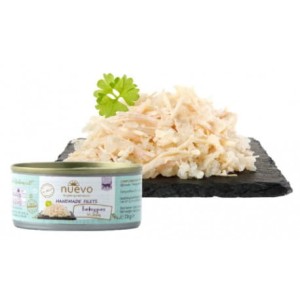 Nuevo Handmade Natural Filet z Kurczaka i Filet z Tuńczyka w Bulionie  70g, Nowość!    