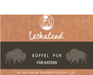 Leckaland Czysty Bawół 200g, CZYSTE Mięso z Dodatkiem Tauryny! Bez Żadnych Innych Dodatków i Wypełniaczy! Mięso Jakości Human Grade! Nowość!     