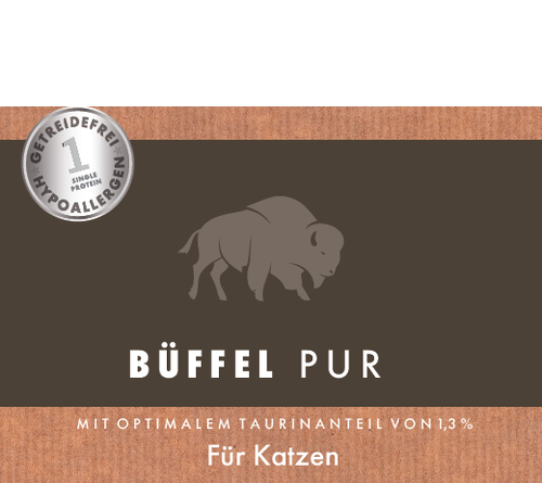 Leckaland Czysty Bawół 400g, CZYSTE Mięso z Dodatkiem Tauryny! Bez Żadnych Innych Dodatków i Wypełniaczy! Mięso Jakości Human Grade! Nowość!      