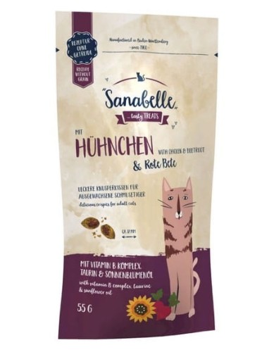 Sanabelle Snack Kurczak & Burak 55g