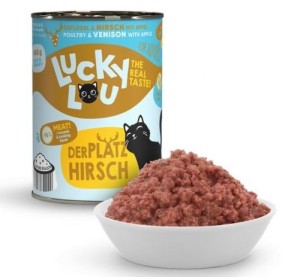 Lucky Lou Adult Drób z Jeleniem 400 g, Nowość!   