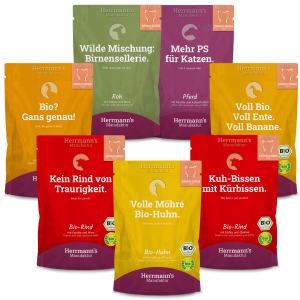 Herrmann's Menu Pakiet Smakosza 14x100g! 7 Różnych Smaków w Zestawie! Nowość! 