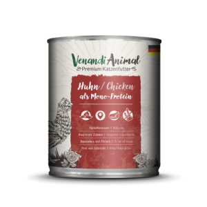 Venandi Animal Monoproteinowy Kurczak 800g, NOWOŚĆ!  Niemiecki Producent!  