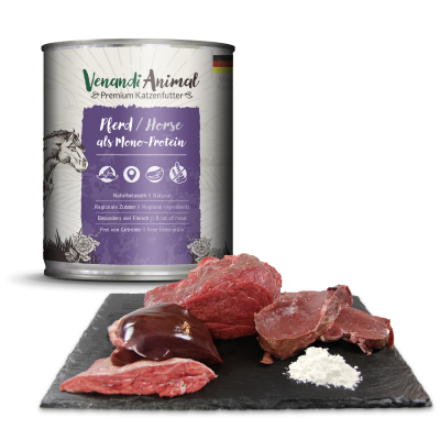 Venandi Animal Monoproteinowa Konina 800g, NOWOŚĆ!  Niemiecki Producent!     