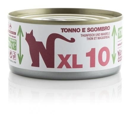 Natural Code Cat XL 10 Tuńczyk i Makrela 170 g, Miękka Galaretka! Nowość!