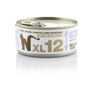 Natural Code Cat XL 12 Tuńczyk, Ziemniaki i Marchewka 170 g, Miękka Galaretka! Nowość!  