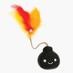 Catit Play Pirates Catnip Toy Bomba Zabawka z Kocimiętką i Piórkiem