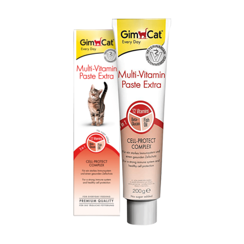 GimCat Pasta Multi-Vitamin Extra 200g , Kompleks Ochrony Komórek! Nowość!