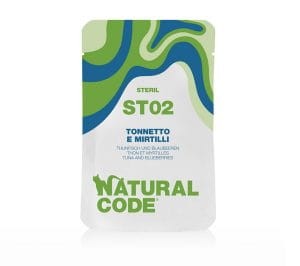 Natural Code dla Kotów Sterylizowanych, ST02 Tuńczyk i jagody, saszetka 70 g