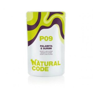 Natural Code P09 Tuńczyk Bonito i Surimi Saszetka 70 g