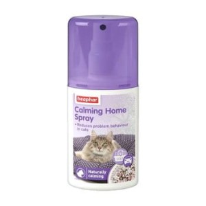 Beaphar Calming Home Spray Cat 125 ml, Redukcja Stresu Dzięki naturalnym Olejkom! Do Pomieszczeń i Przedmiotów! Nowość!