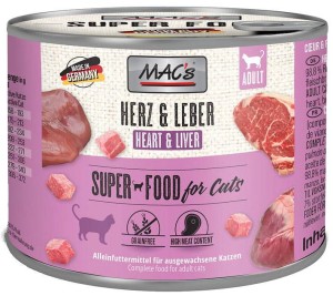 MAC's Cat Serce i Wątroba 200g
