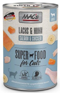 MAC's Cat Łosoś i Kurczak 400g