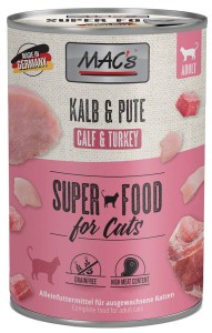 MAC's Cat Cielęcina i Indyk 400g