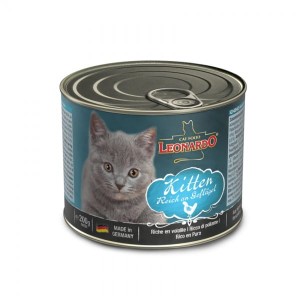 Leonardo All Meat Drób i Wołowina Kitten 200g! Nowość!