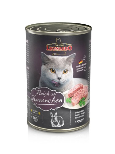 Leonardo All Meat Królik 400 g, Nowość!