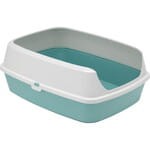 Yarro Maryloo Kuweta Dla Kota z Wysoką Ramką, 50x38,5x22 cm, Kolor Aquarelle, Zapobiega Wysypywaniu  Żwirku z Kuwety! Nowość!  